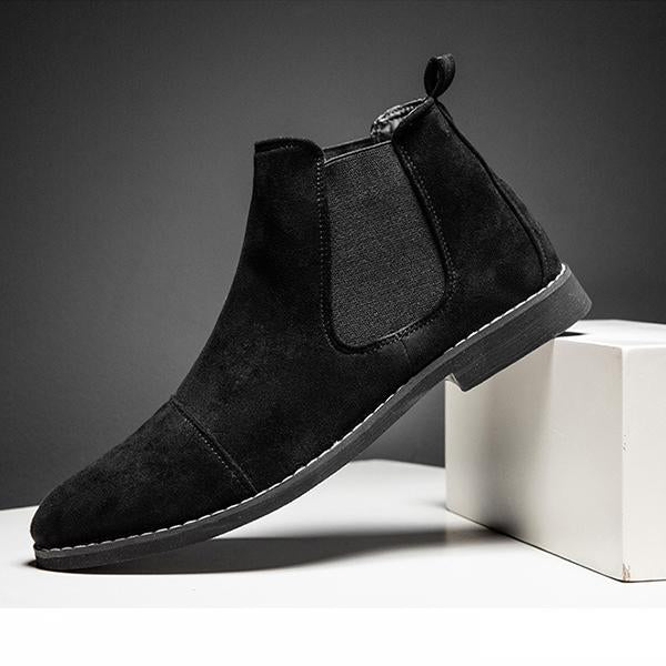 MEN'S CASUAL NUBUCK CHELSEA BOOTS 03870131YL