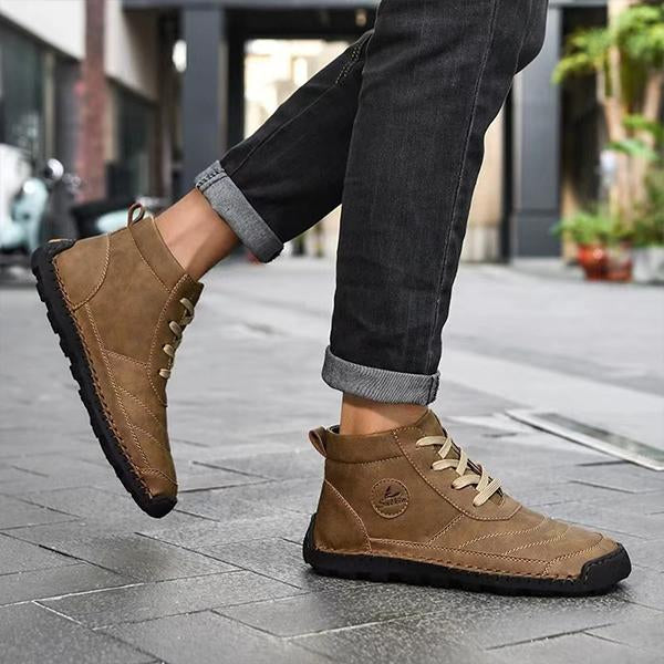 MEN'S LACE-UP OUTDOOR CASUAL WORK BOOTS 20872643S