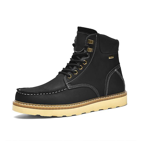 MEN'S CASUAL FASHION LACE UP HIGH TOP WORK STYLE BOOTS 15748684S