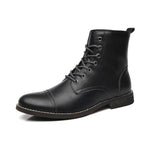 MEN'S FASHIONABLE GRADIENT RETRO LACE UP BOOTS 72682174S