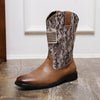 MEN'S VINTAGE CAMOUFLAGE SQUARE TOE WESTERN BOOTS 11188149S