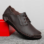 MEN'S HAND-STITCHED LACE-UP CASUAL SHOES 98481658S