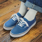 MEN'S CASUAL LACE-UP RETRO CANVAS DECK SHOES 91743432S