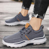 MEN'S CANVAS THICK-SOLED LACE-UP WALKING SHOES 69364242S