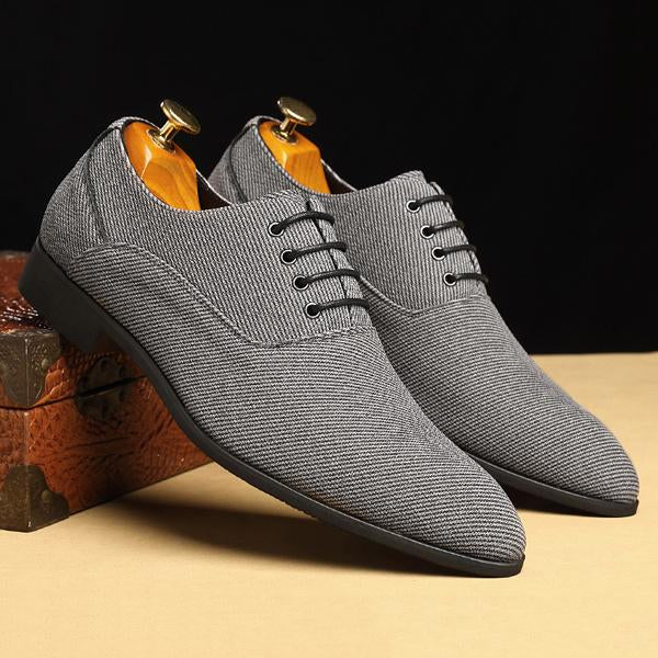 MEN'S BREATHABLE FABRIC CASUAL BUSINESS SHOES 72231174S