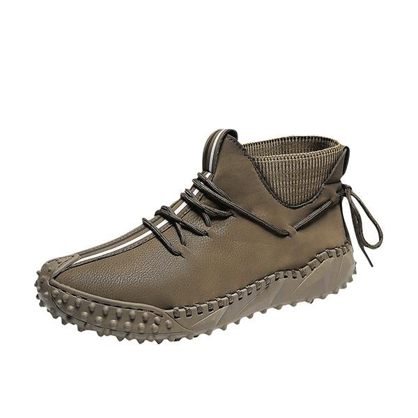 MEN'S RETRO LACE UP SHORT BOOTS 18942455YL