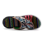 MEN'S RETRO ETHNIC STYLE FLAT BEACH SLIPPERS 44250823S