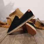 MEN'S SLIP-ON HAND-STITCHED ESPADRILLE FISHERMAN SHOES 69077762S