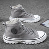 MEN'S CASUAL LACE-UP HIGH-TOP CANVAS SHOES 34909320S