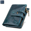 ANTI-THEFT ZIPPER RETRO CASUAL WALLET 94446781S