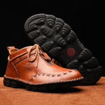 MEN'S CASUAL HIGH TOP ANKLE BOOTS 19115605S