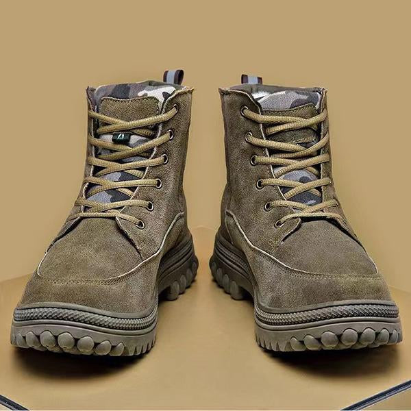 MEN'S HIGH TOP THICK LACE UP SNOW BOOTS 05570276YL