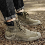 MEN'S OUTDOOR LACE UP CASUAL BOOTS 78854532YL