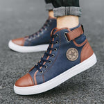 MEN'S DAILY HIGH-TOP CASUAL CANVAS SHOES 38076484S