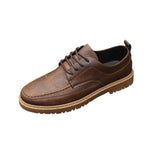 MEN'S BUSINESS LACE-UP ROUND-TOE CASUAL SHOES 01312690S