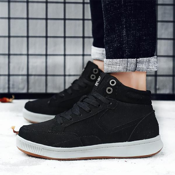 MEN'S SPORTS CASUAL LACE-UP THICK-SOLED SNEAKERS 78314609S