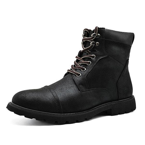 MEN'S HIGH TOP RETRO LACE UP BOOTS 16903419YL