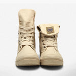 MEN'S BREATHABLE CANVAS HIGH TOP MARTIN BOOTS 22140188S