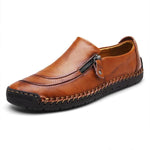 MEN'S SIDE ZIPPER DRIVING SLIP-ON SHOES 29675463S