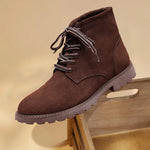 MEN'S CASUAL NUBUCK SUEDE LACE-UP BOOTS 53304863S