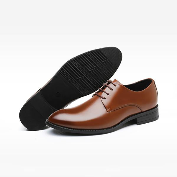 MEN'S BUSINESS LACE-UP POINTED TOE DRESS SHOES 84355340S