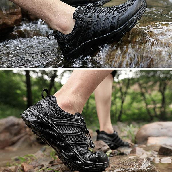 MEN'S OUTDOOR CREEK TRACING SHOES HIKING SHOES SPORTS AMPHIBIOUS WADING SHOES 81720027YL