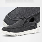 MEN'S ELASTIC BREATHABLE CANVAS SHOES 30133971YL