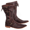 MEN'S MEDIEVAL RETRO LEATHER BOOTS 67668447YL