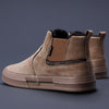 MEN'S CASUAL HIGH TOP PLUSH SLIP-ON COTTON SHOES 27784500S