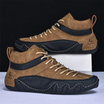 MEN'S CASUAL CONTRAST COLOR LACE-UP SNEAKERS 00305851S