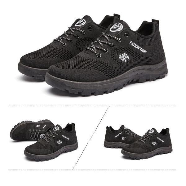 MEN'S BREATHABLE MESH OUTDOOR CASUAL SHOES 60026552YL