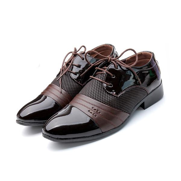 MEN'S LACE UP RETRO WEDDING SHOES 78874959YL