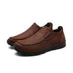 MEN'S THICK SOLED OUTDOOR LEISURE LOAFERS 03185122YL