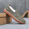 MEN'S BREATHABLE CASUAL ELASTIC SLIP-ON SHOES 13720769S