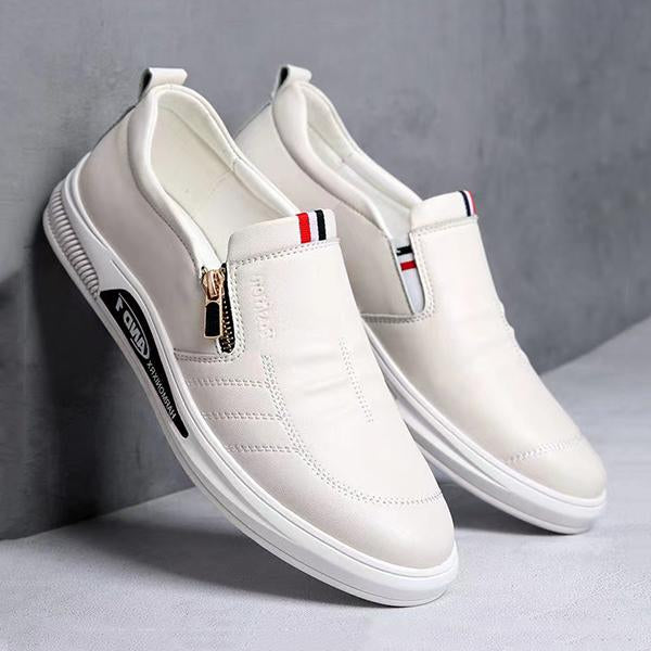 MEN'S SIDE ZIPPER BUSINESS CASUAL SHOES 62051957S