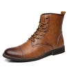 MEN'S POINTED RETRO LACE UP BOOTS 90169516YL