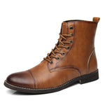 MEN'S POINTED RETRO LACE UP BOOTS 90169516YL