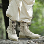 MEN'S WEAR-RESISTANT OUTDOOR LACE UP BOOTS 81227870YL