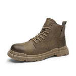 MEN'S CASUAL HIGH TOP LACE-UP BOOTS 62757819YL