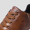 MEN'S RETRO LACE-UP FLAT CASUAL SHOES 86232809S