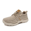 MEN'S WIDE FOOTED OUTDOOR CASUAL CANVAS SHOES 75163541YL