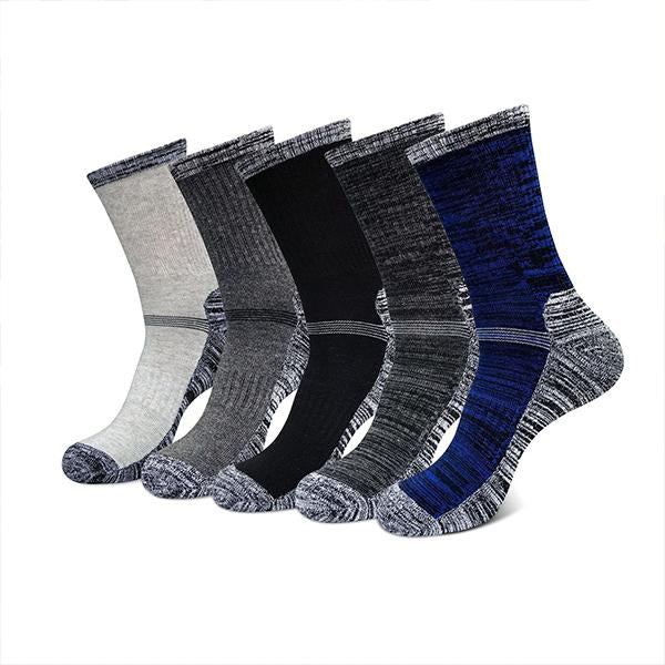 MEN'S COTTON THICKENED TOWEL MID-CALF SPORTS SOCKS 61620411S