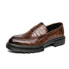 MEN'S CLASSIC PLAID WEDDING SHOES 84174525YL