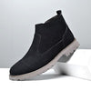 MEN'S STYLISH SUEDE HIGH TOP CHELSEA BOOTS 00719258S