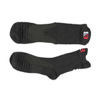 MEN'S CONTRASTING TOWEL BOTTOM SPORTS SOCKS 20183332YL