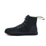 MEN'S RETRO HAND-SEWN NON-SLIP CASUAL LACE-UP BOOTS 53841113S