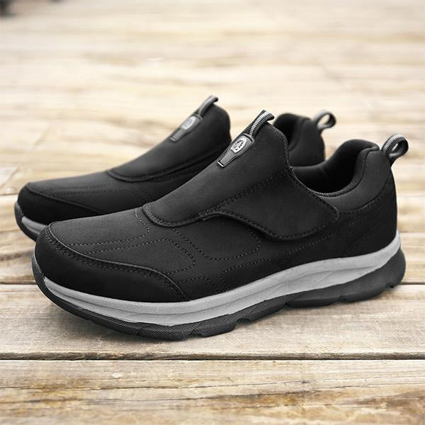 MEN'S SOFT SOLED ROUND TOE SUEDE CASUAL WALKING SHOES 11134376YL