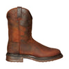 MEN'S RETRO SOLID COLOR EMBROIDERED WESTERN BOOTS 98110193YL