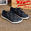 MEN'S WIDE TOE LIGHTWEIGHT SOFT SOLE LACE-UP CASUAL SHOES 52758901S