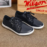 MEN'S WIDE TOE LIGHTWEIGHT SOFT SOLE LACE-UP CASUAL SHOES 52758901S